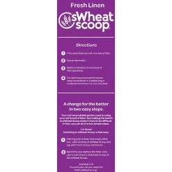 SWheat Scoop Fresh Linen Clumping Cat Litter -Purrfect Litter Shop 358542 PT5. AC SS1800 V1641403882