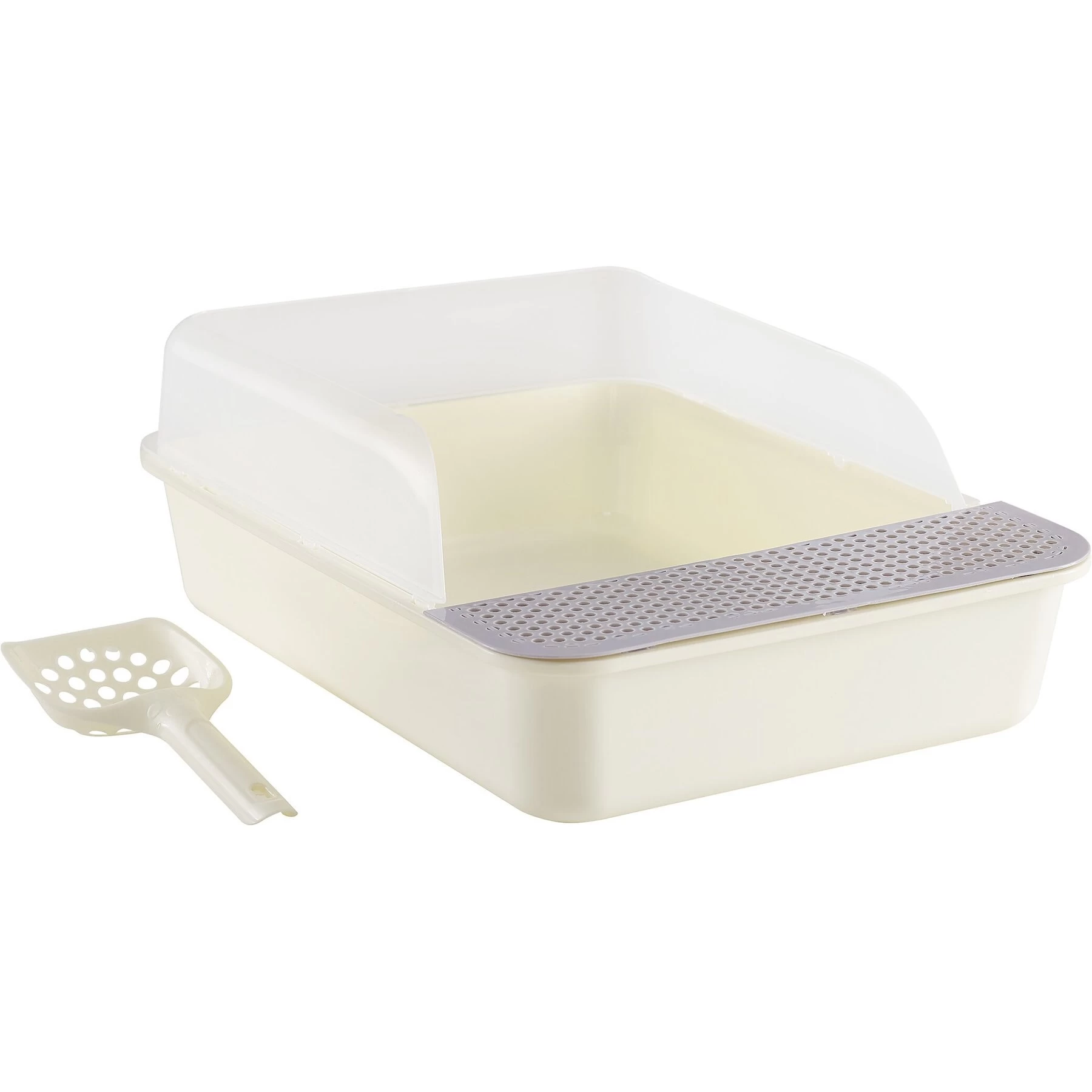 Sam's Pets Helix Cat Litter Box, White 11 Sam's Pets Helix Cat Litter Box, White - Image 9