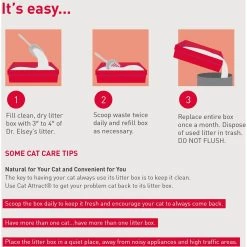 Dr. Elsey's Cat Attract Clumping Clay Cat Litter -Purrfect Litter Shop 47185 PT6. AC SS1800 V1701368865