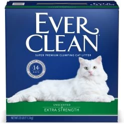 Ever Clean Extra Strength Unscented Clumping Clay Cat Litter