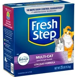 Fresh Step Multi-Cat Extra Strength Scented Clumping Cat Litter -Purrfect Litter Shop 47416 PT6. AC SS1800 V1695137730