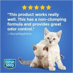 Fresh Step Premium Scented Non-Clumping Cat Litter -Purrfect Litter Shop 47419 PT5. AC SS1800 V1695138669
