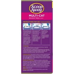 Scoop Away Multi-Cat Meadow Fresh Scented Clumping Clay Cat Litter -Purrfect Litter Shop 49010 PT7. AC SS1800 V1584460321