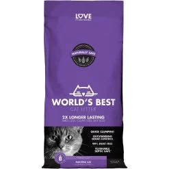World's Best Lavender Scented Clumping Corn Cat Litter