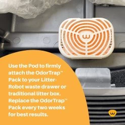 OdorTrap Pod Cat Litter Box Filter -Purrfect Litter Shop 535198 PT4. AC SS1800 V1651240301