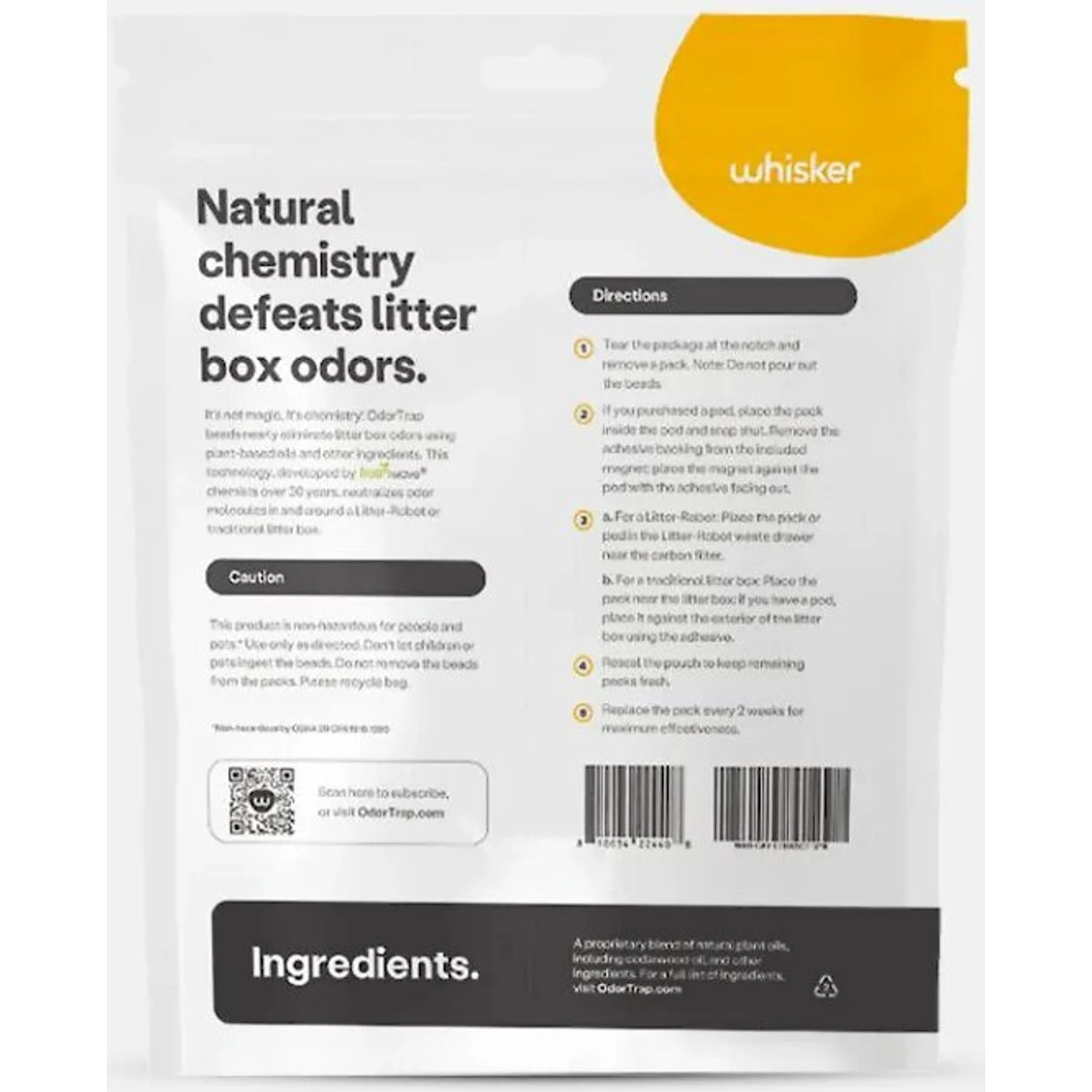 OdorTrap Litter-Robot Packs Cat Litter Box Filters 6 OdorTrap Litter-Robot Packs Cat Litter Box Filters - Image 4