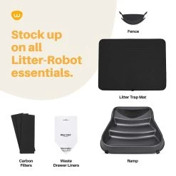 Litter-Robot Cat Litter Box Waste Drawer Liners -Purrfect Litter Shop 535278 PT5. AC SS1800 V1651201029