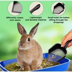 SunGrow Corner Box Clumping Fine Sand Cat Litter Scooper -Purrfect Litter Shop 536566 PT2. AC SS1800 V1657658870