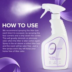 Zero Odor Litter Spray -Purrfect Litter Shop 57125 PT8. AC SS1800 V1661829652