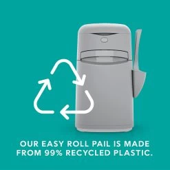 Litter Genie Easy Roll Pail Cat Litter Disposal -Purrfect Litter Shop 573662 PT6. AC SS1800 V1667329368