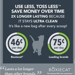 Boxiecat Deep Clean Unscented Probiotic Clumping Clay Cat Litter -Purrfect Litter Shop 582126 PT3. AC SS1800 V1658678549