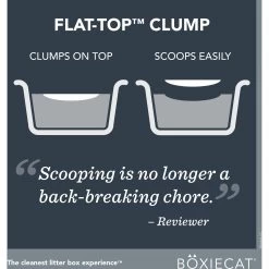 Boxiecat Deep Clean Unscented Probiotic Clumping Clay Cat Litter -Purrfect Litter Shop 582126 PT5. AC SS1800 V1658624606