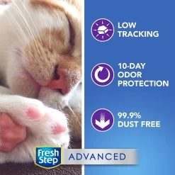 Fresh Step Advanced Clean Paws Multi Cat Litter, 18.5-lb Box, 2 Count -Purrfect Litter Shop 605118 PT6. AC SS1800 V1695149067