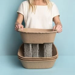 Kitty Sift Disposable Sifting Cat Litter Box Kit -Purrfect Litter Shop 613294 PT4. AC SS1800 V1663712037