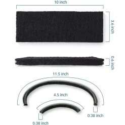 Pet Standard Replacement Carbon Filters & Seal Strip Set Compatible With Litter-Robot 3 Self-Cleaning Cat Litter Box, 10 Count 9 Pet Standard Replacement Carbon Filters & Seal Strip Set Compatible With Litter-Robot 3 Self-Cleaning Cat Litter Box, 10 Count -Purrfect Litter Shop 618174 PT2. AC SS1800 V1659821880