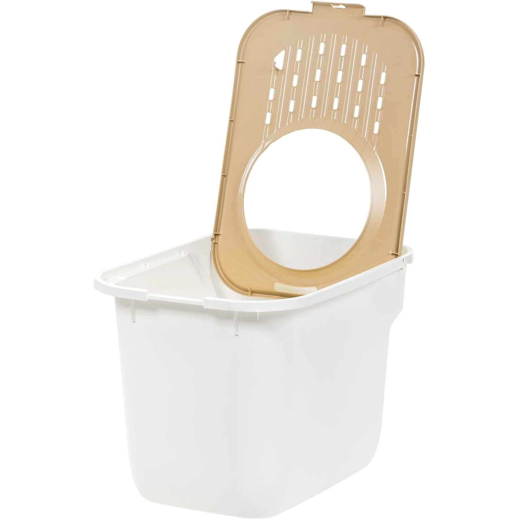 IRIS USA Large Square Top Entry Cat Litter Box 9 IRIS USA Large Square Top Entry Cat Litter Box - Image 7