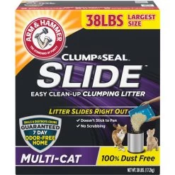 Arm & Hammer Litter Baking Soda Double Duty Cat Litter Deodorizer & Arm & Hammer Litter Slide Multi-Cat Scented Clumping Clay Cat Litter -Purrfect Litter Shop 653654 PT5. AC SS1800 V1665505220