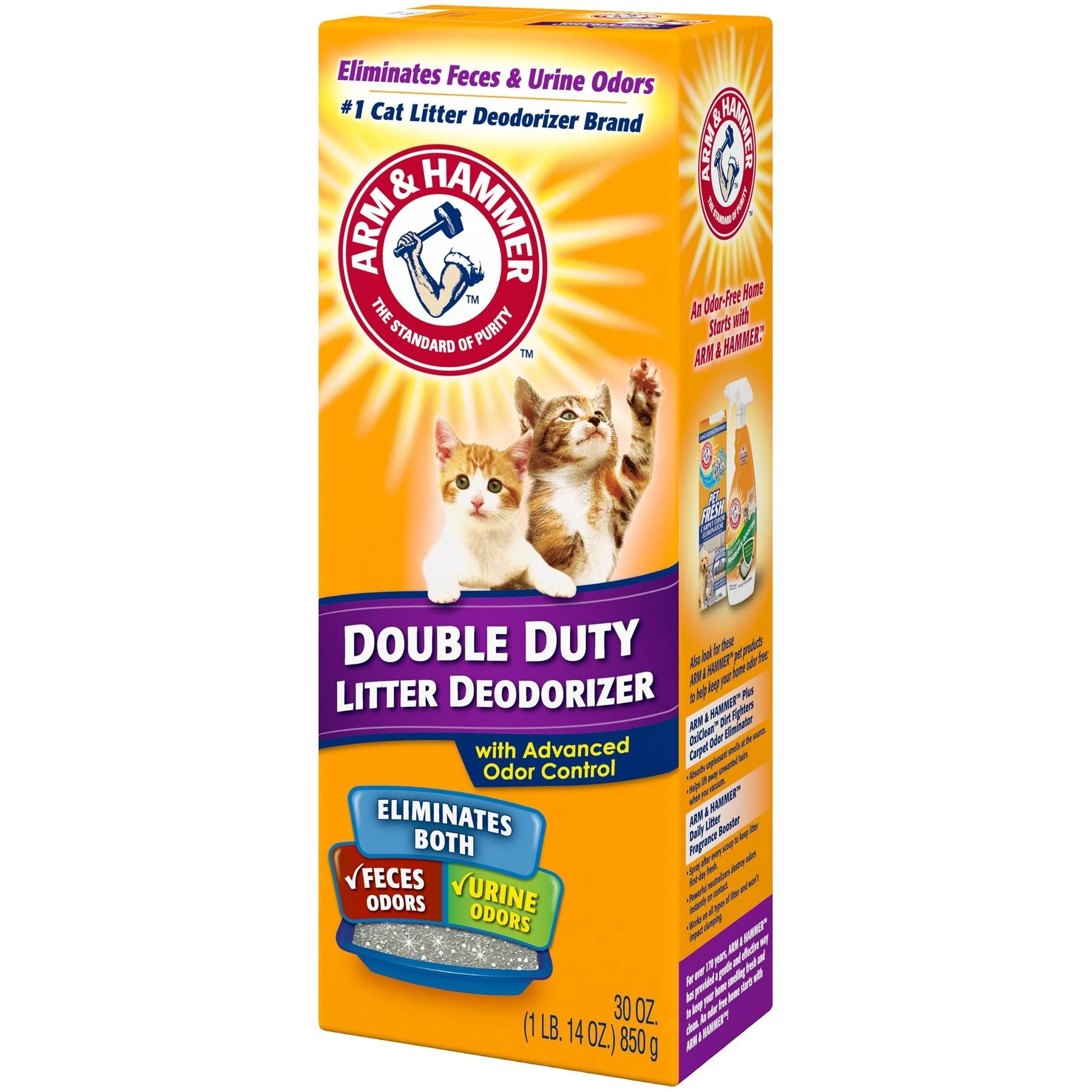 Tidy Cats 24/7 Performance Scented Non-Clumping Clay Cat Litter & Arm & Hammer Litter Baking Soda Double Duty Cat Litter Deodorizer 10 Tidy Cats 24/7 Performance Scented Non-Clumping Clay Cat Litter & Arm & Hammer Litter Baking Soda Double Duty Cat Litter Deodorizer - Image 8