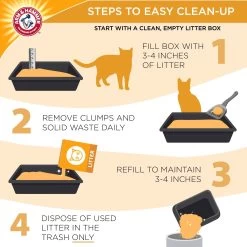 Arm & Hammer Litter Super Scoop Unscented Clumping Clay Cat Litter -Purrfect Litter Shop 67004 PT5. AC SS1800 V1663796900