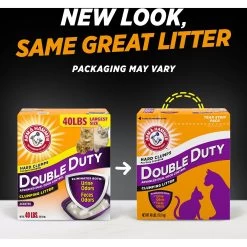 Arm & Hammer Litter Double Duty Scented Clumping Clay Cat Litter -Purrfect Litter Shop 67033 PT2. AC SS1800 V1685042114