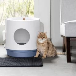 Hanamya Cat Litter Box With Scoop & Scratcher -Purrfect Litter Shop 677142 PT8. AC SS1800 V1680728860