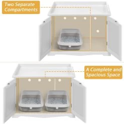 Yaheetech Litter Box Furniture Cat House 13 Yaheetech Litter Box Furniture Cat House -Purrfect Litter Shop 677238 PT3. AC SS1800 V1687375572