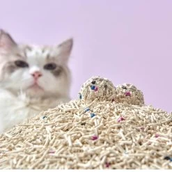 Michu Mixed Tofu Heavy Duty Flushable Kitty Litter, 5.5-lb Bag -Purrfect Litter Shop 686270 PT7. AC SS1800 V1666839151