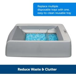 PetSafe ScoopFree Premium Crystal Litter 2-Pack & PetSafe ScoopFree Complete Reusable Litter Tray -Purrfect Litter Shop 694158 PT7. AC SS1800 V1668531343