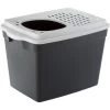 Ferplast "Jumpy" With Top Entrance Cat Litter Box, Black, Large 1 Ferplast "Jumpy" With Top Entrance Cat Litter Box, Black, Large -Purrfect Litter Shop 703926 MAIN. AC SS1800 V1668447247