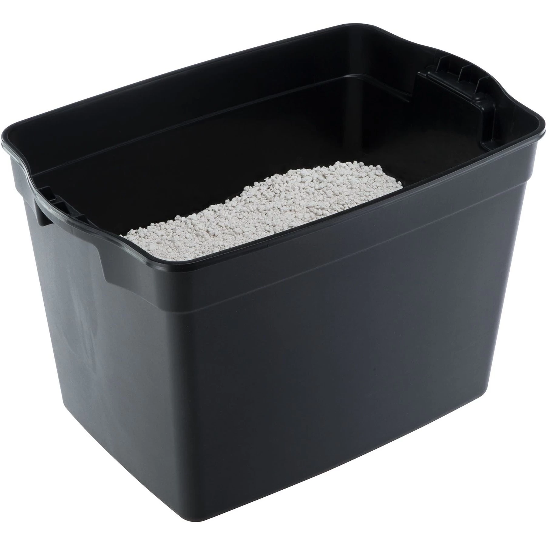 Ferplast "Jumpy" With Top Entrance Cat Litter Box, Black, Large 4 Ferplast "Jumpy" With Top Entrance Cat Litter Box, Black, Large - Image 2