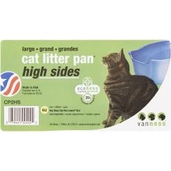 Van Ness High Sides Cat Litter Pan, Blue -Purrfect Litter Shop 70442 PT8. AC SS1800 V1540302511