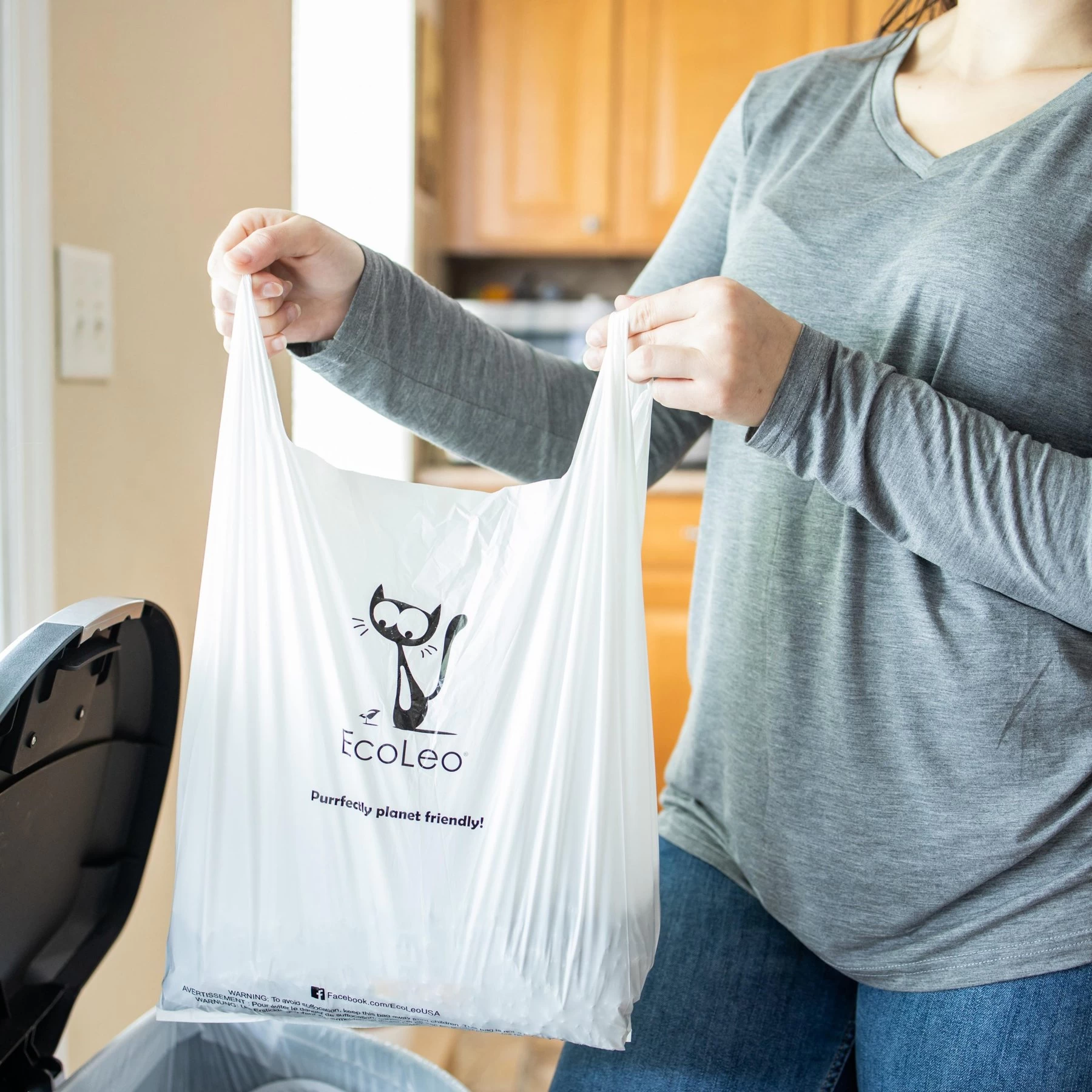 EcoLeo Compostabe Litter Scoop Cat Waste Bags 7 EcoLeo Compostabe Litter Scoop Cat Waste Bags - Image 5