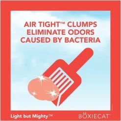 Boxiecat Air Lightweight Extra Strength Unscented Clumping Cat Litter -Purrfect Litter Shop 751886 PT4. AC SS1800 V1673466934