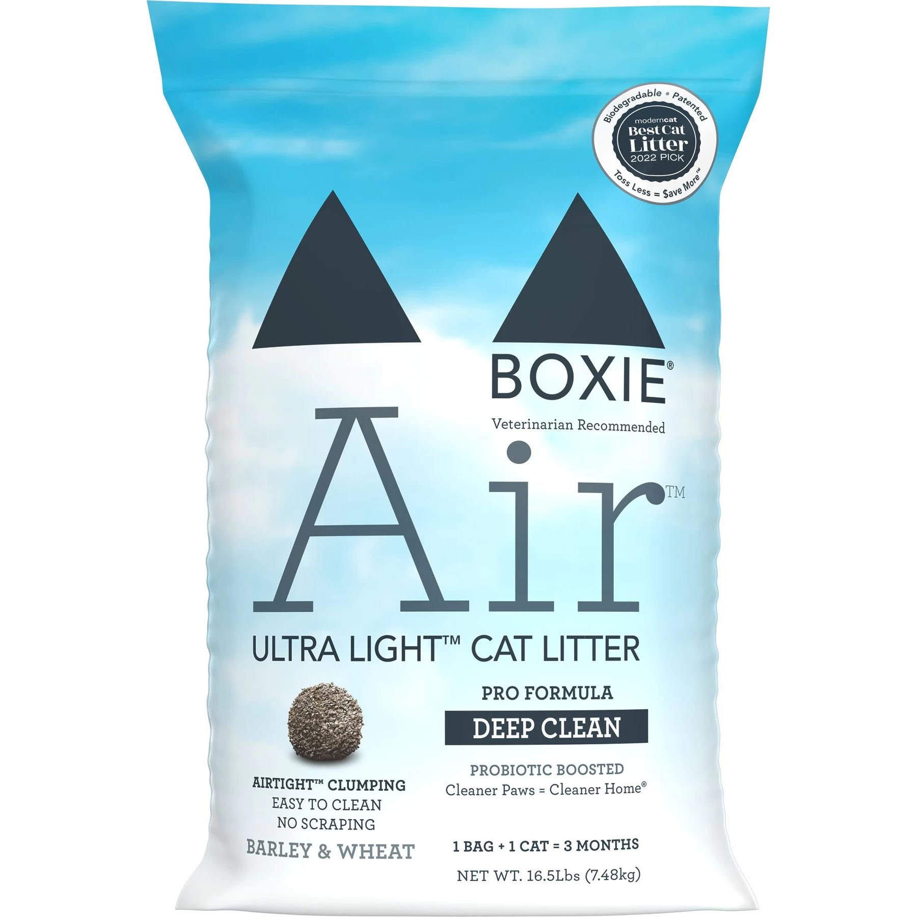 Boxiecat Air Lightweight Deep Clean Probiotic Unscented Clumping Cat Litter 3 Boxiecat Air Lightweight Deep Clean Probiotic Unscented Clumping Cat Litter