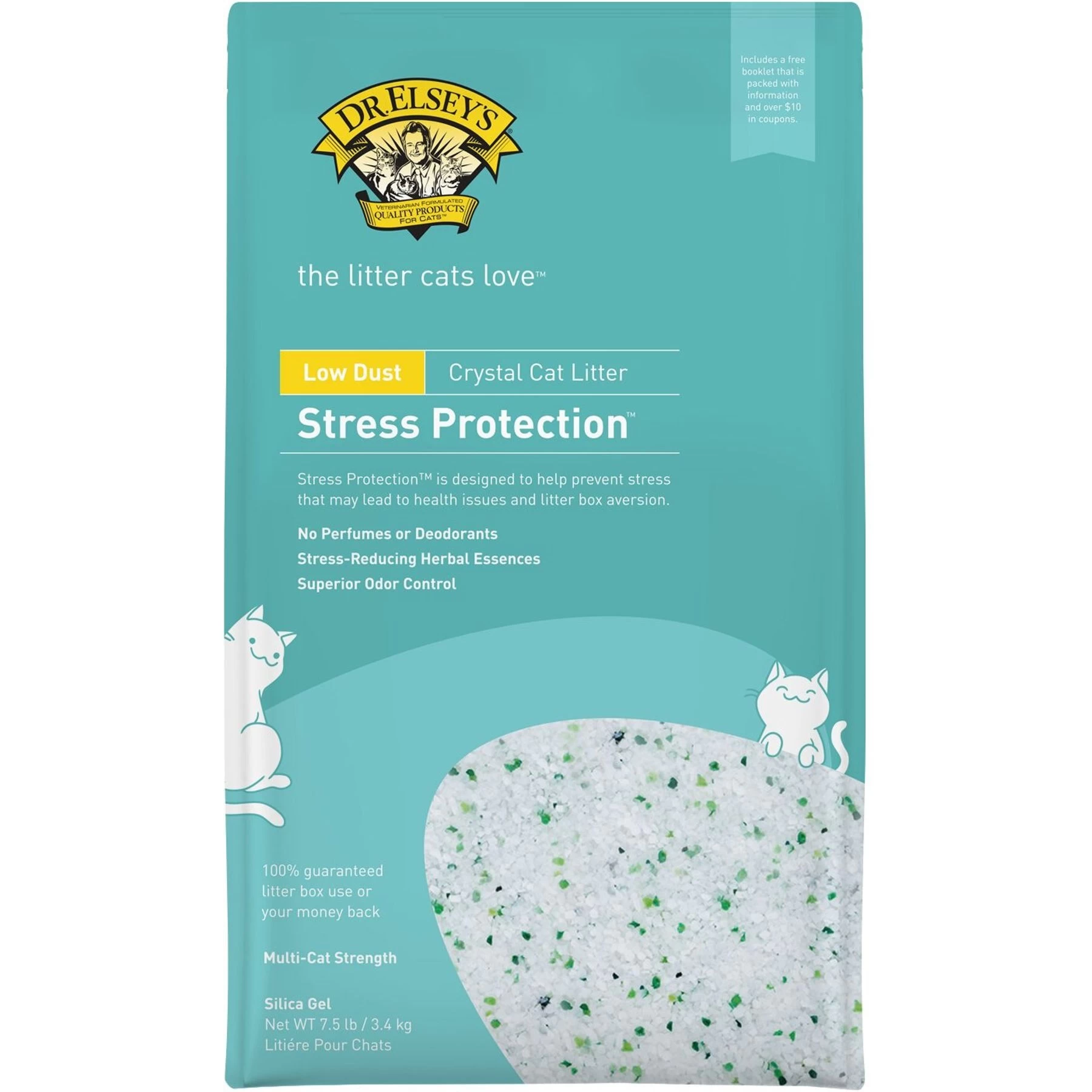 Dr. Elsey's Stress Protection Stress-Reducing Crystal Cat Litter 5 Dr. Elsey's Stress Protection Stress-Reducing Crystal Cat Litter - Image 3