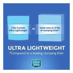 Fresh Step Fresh Scented Non-Clumping Crystal Cat Litter -Purrfect Litter Shop 75545 PT5. AC SS1800 V1694465595