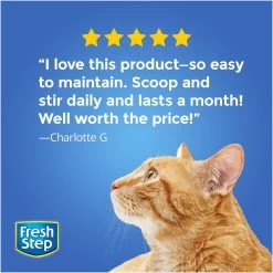 Fresh Step Fresh Scented Non-Clumping Crystal Cat Litter -Purrfect Litter Shop 75545 PT6. AC SS1800 V1694457332