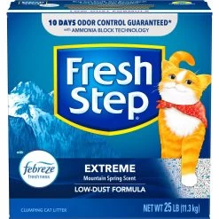 Fresh Step Extreme Odor Control Febreze Scented Clumping Clay Cat Litter