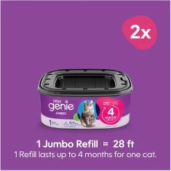 Litter Genie Jumbo Refill -Purrfect Litter Shop 768326 PT4. AC SS1800 V1698848332