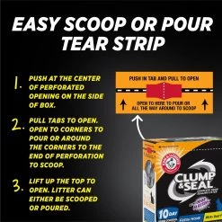 Arm & Hammer Litter Clump & Seal Complete Odor Sealing Clumping Cat Litter -Purrfect Litter Shop 78018 PT2. AC SS1800 V1665669288