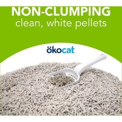 Okocat Dust-Free Unscented Non-Clumping Paper Pellet Cat Litter -Purrfect Litter Shop 78964 PT5. AC SS1800 V1588887357