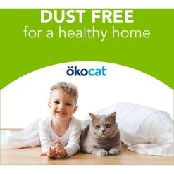 Okocat Dust-Free Unscented Non-Clumping Paper Pellet Cat Litter -Purrfect Litter Shop 78964 PT6. AC SS1800 V1588887373