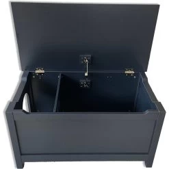 Designer Pet Products Parker Designer Catbox Litter Box Enclosure, Charcoal Black -Purrfect Litter Shop 790966 PT3. AC SS1800 V1679343281