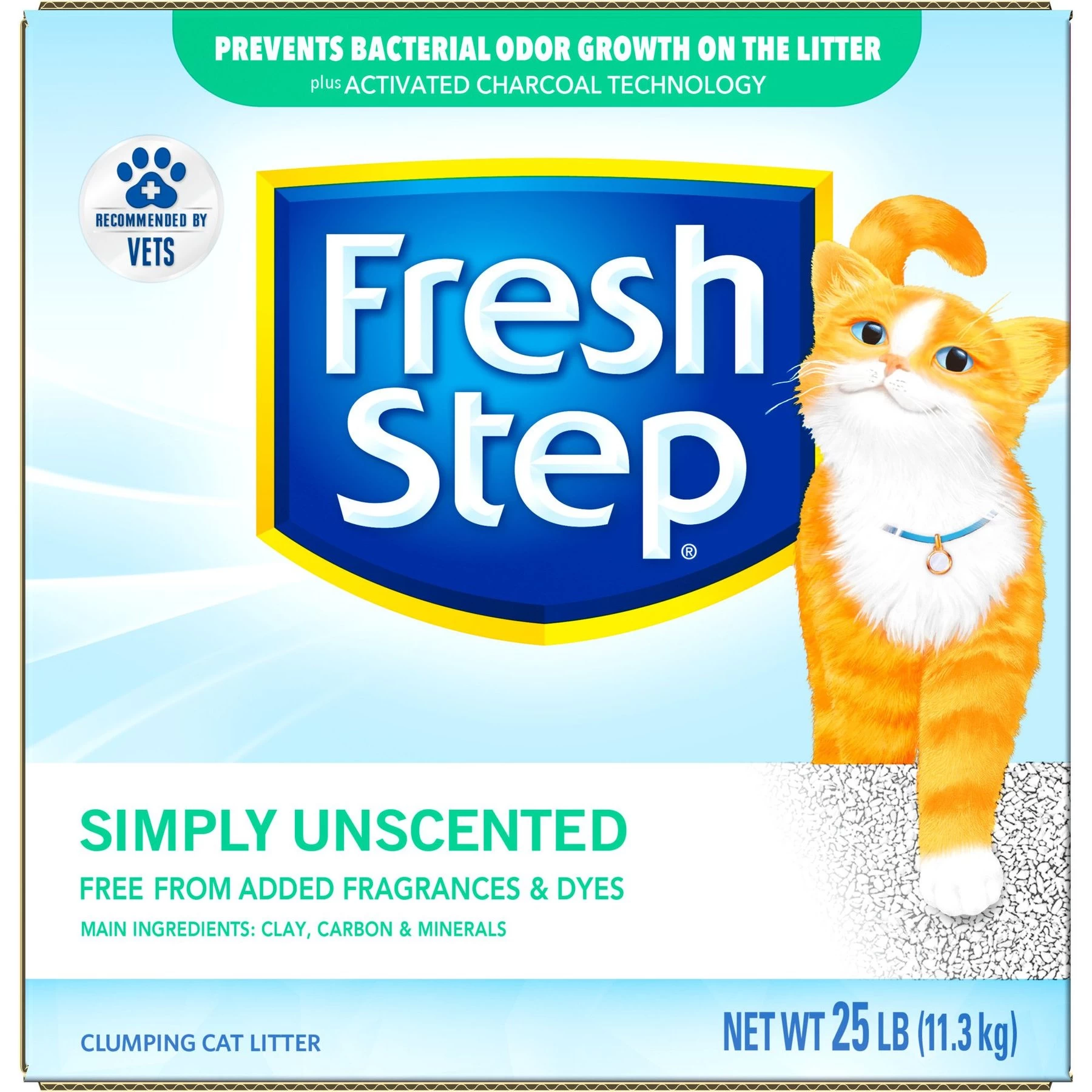 Fresh Step Simply Unscented Clumping Clay Cat Litter 4 Fresh Step Simply Unscented Clumping Clay Cat Litter - Image 2