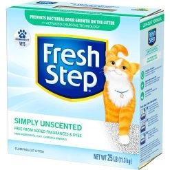 Fresh Step Simply Unscented Clumping Clay Cat Litter 19 Fresh Step Simply Unscented Clumping Clay Cat Litter -Purrfect Litter Shop 80298 PT8. AC SS1800 V1694455087