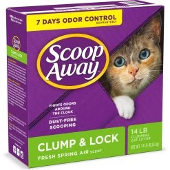 Scoop Away Clump & Lock Scented Clumping Clay Cat Litter -Purrfect Litter Shop 80310 PT5. AC SS1800 V1694459346