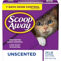 Scoop Away Unscented Clumping Clay Cat Litter