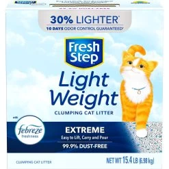 Fresh Step Lightweight Febreze Scented Clumping Clay Cat Litter