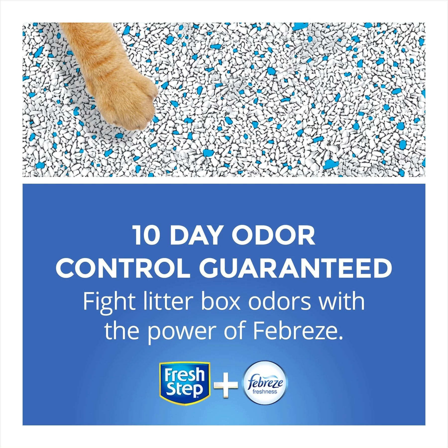 Fresh Step Lightweight Febreze Scented Clumping Clay Cat Litter 5 Fresh Step Lightweight Febreze Scented Clumping Clay Cat Litter - Image 3