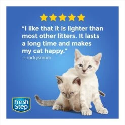 Fresh Step Lightweight Febreze Scented Clumping Clay Cat Litter 17 Fresh Step Lightweight Febreze Scented Clumping Clay Cat Litter -Purrfect Litter Shop 80336 PT6. AC SS1800 V1694463425